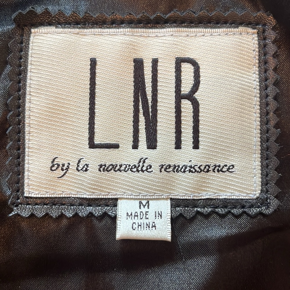 LNR by la nouvelle renaissance Leather Jacket - Picture 7 of 8